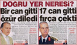 Bug�n gazetesi, 16 Ekim 2008 man�et